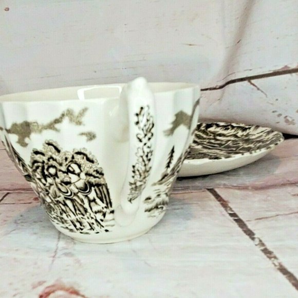 Royal Mail Fine Staffordshire Teacup & Saucer - Picture 3 of 12